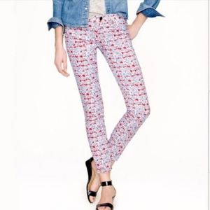 J. Crew Liberty Arts Toothpick jean size 29